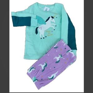 CARTERS Girls 3Pc Sleep Set pink Sloth Long Sleeve fleece pijamas set various